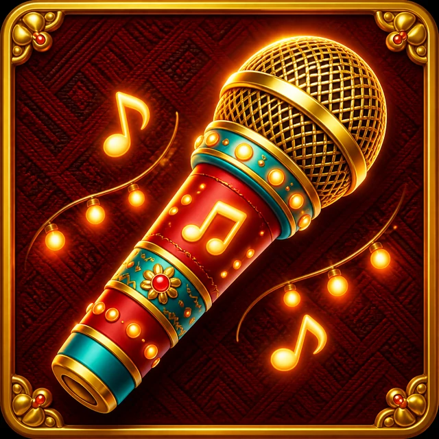 Karaoke Microphone Fiesta Stop